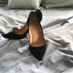 Christian Louboutin So Kate 120 black Suede